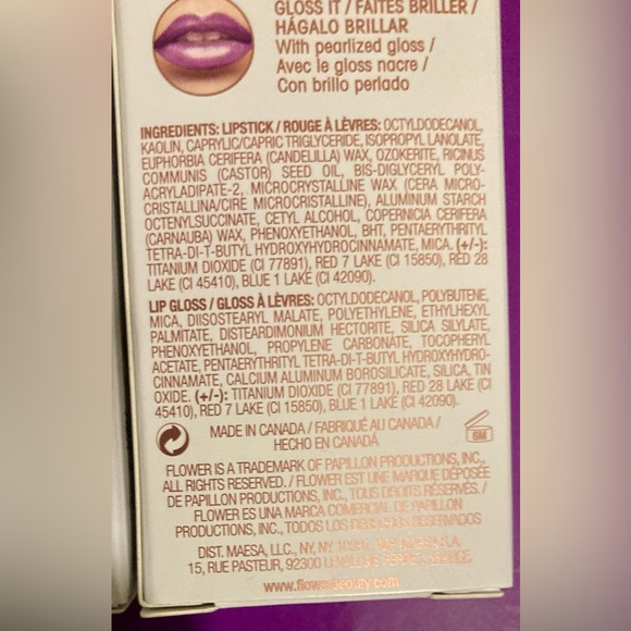 Flower MIX N'MATTE LIP DUO x2 - Picture 6 of 6